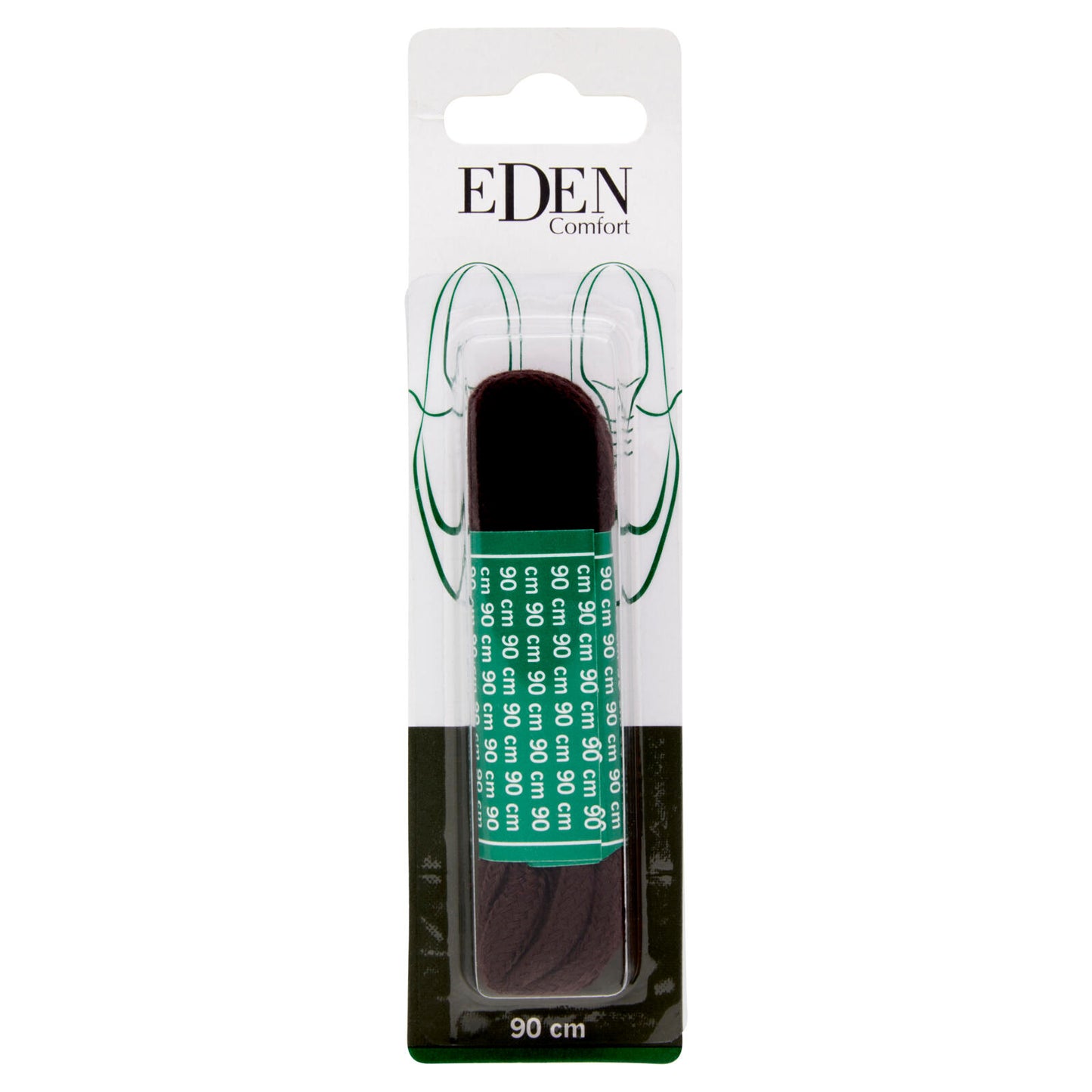 Eden Comfort Lacci tondi marroni 90 cm 1 Paio (25525864)