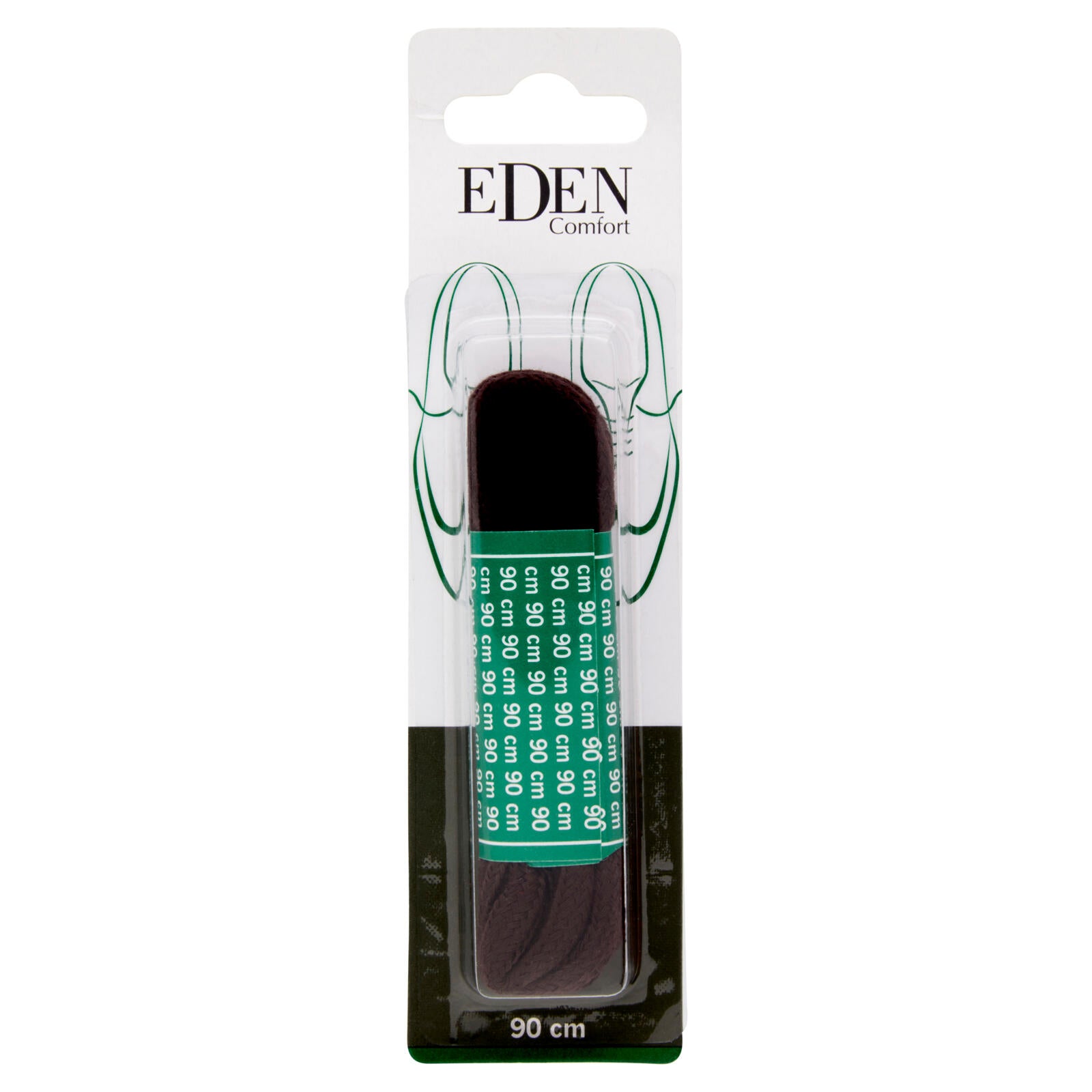 Eden Comfort Lacci tondi marroni 90 cm 1 Paio (25525864)