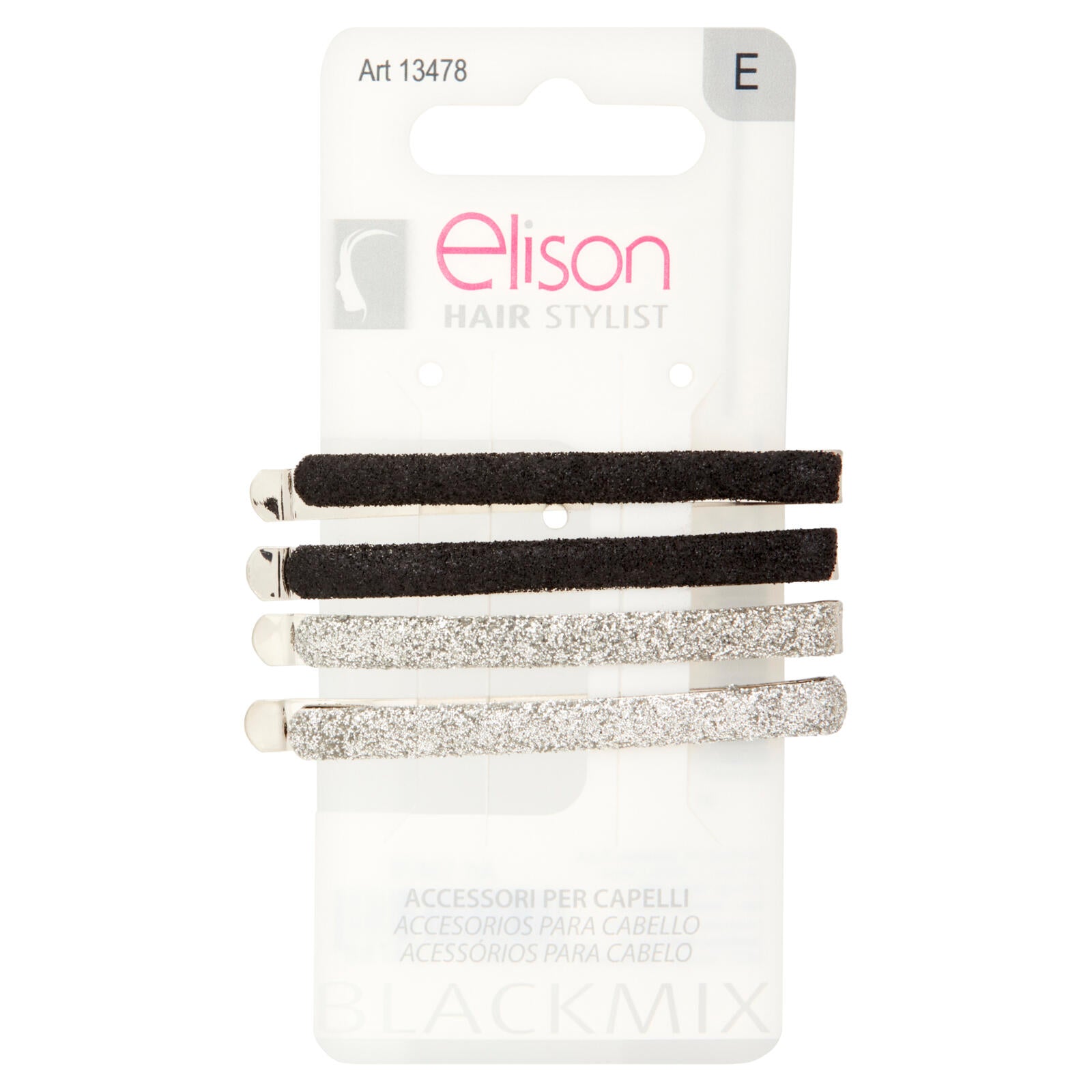 elison Hair Stylist Black Mix Fermagli 4 pz (25526072)