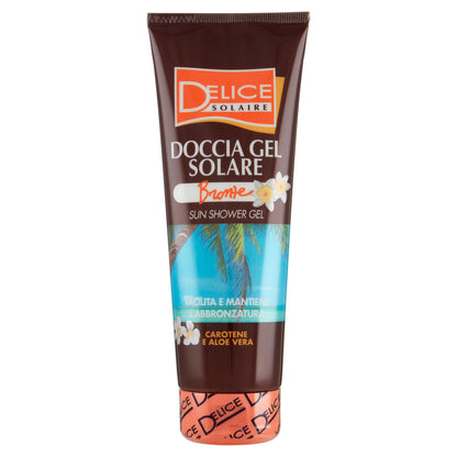 Delice Solaire Doccia Gel Solare Bronze Carotene e Aloe Vera 250 ml (25525037)