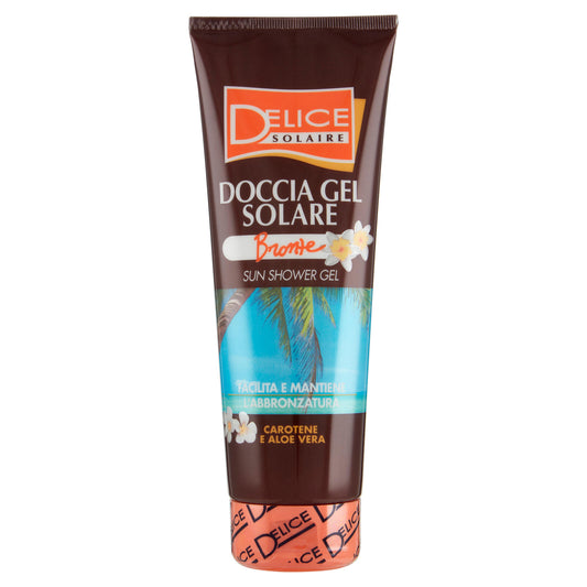 Delice Solaire Doccia Gel Solare Bronze Carotene e Aloe Vera 250 ml (25525037)