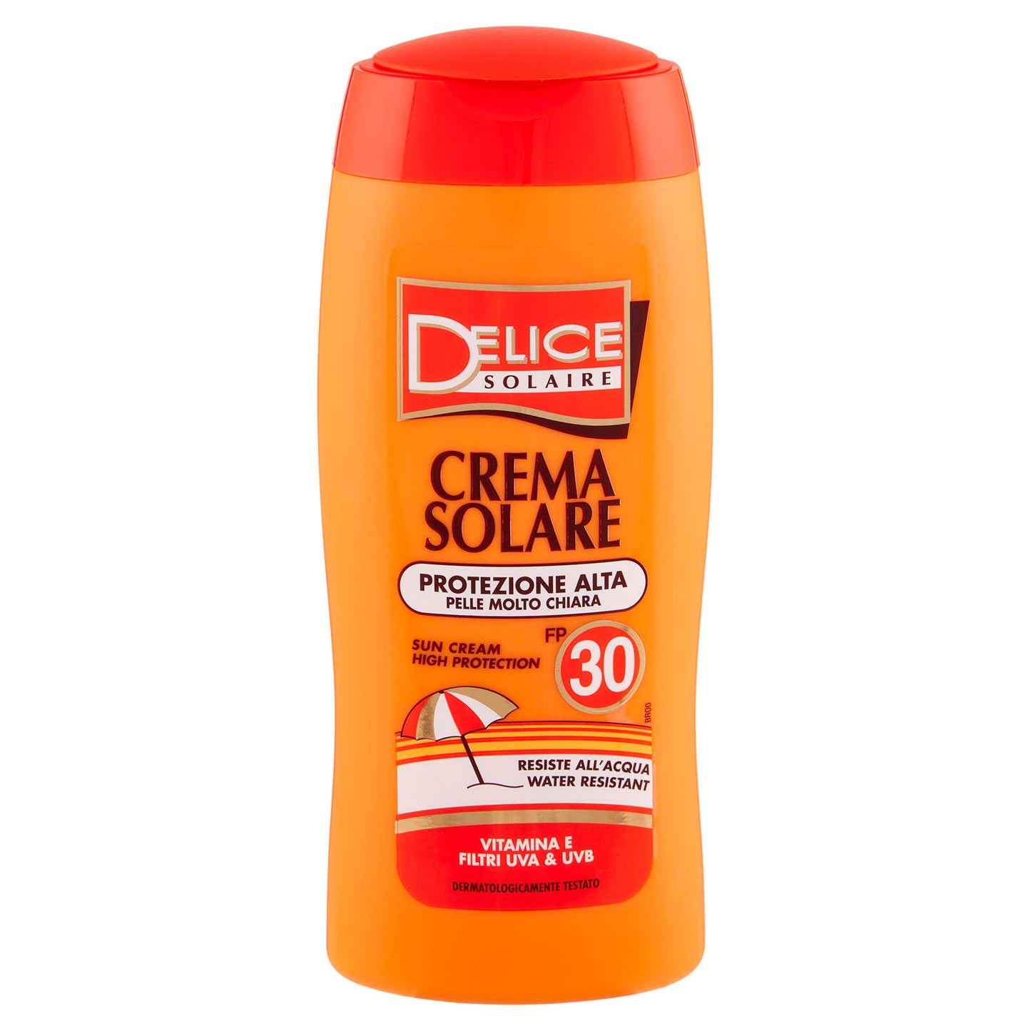 Delice Solaire Crema Solare Protezione Alta Pelle Molto Chiara FP 30 250 ml (25525034)