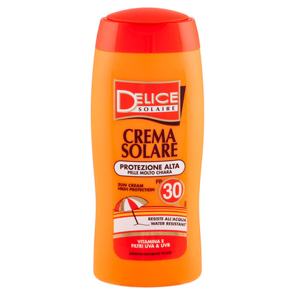 Delice Solaire Crema Solare Protezione Alta Pelle Molto Chiara FP 30 250 ml (25525034)