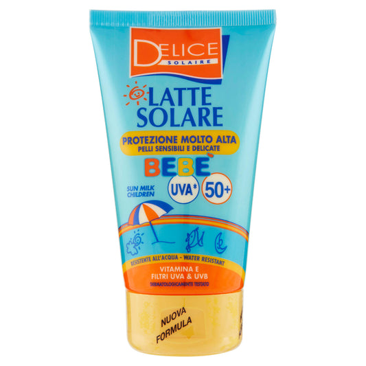 Delice Solaire Latte Solare Bebè Protezione Molto Alta FP50+ 100 ml (25525047)