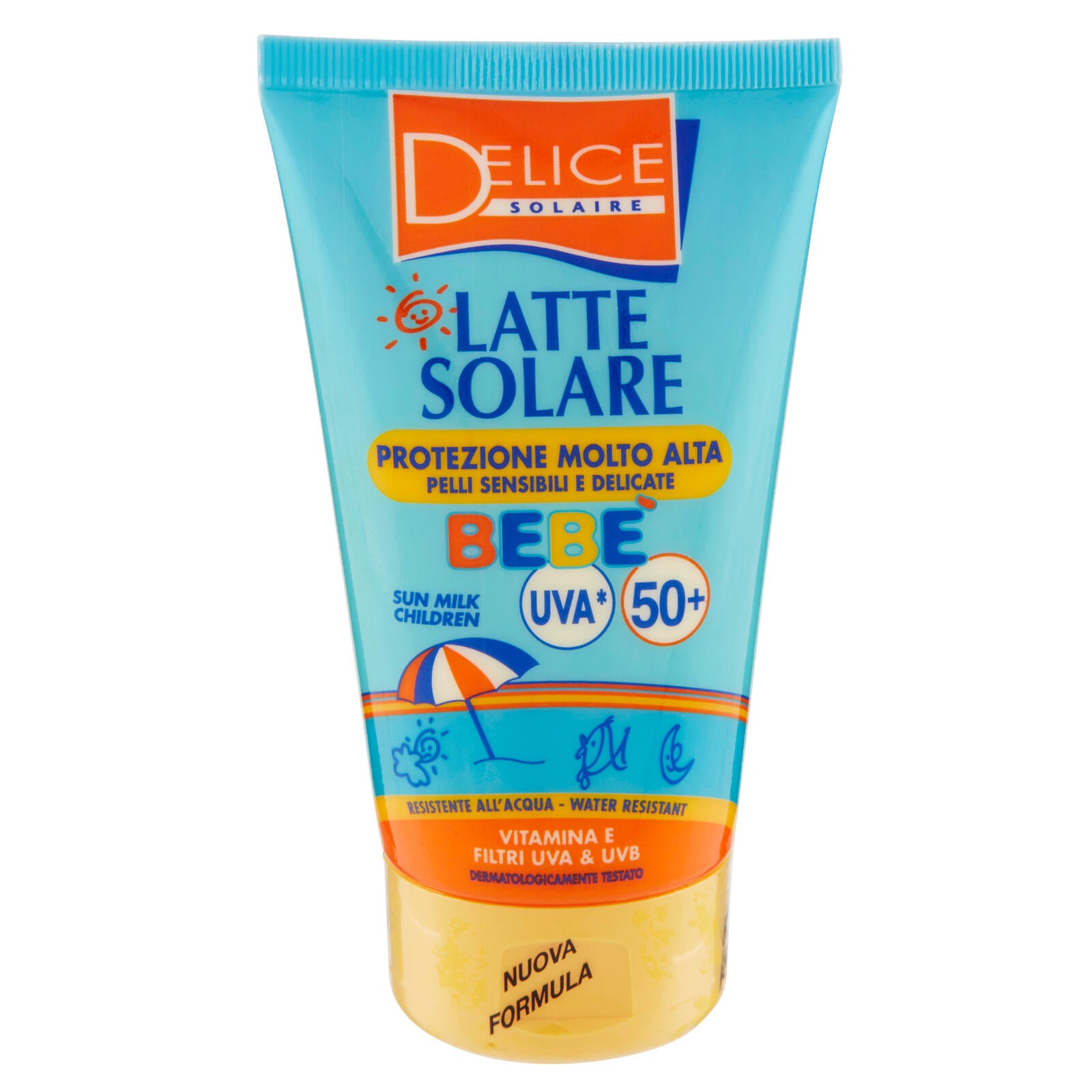 Delice Solaire Latte Solare Bebè Protezione Molto Alta FP50+ 100 ml (25525048)
