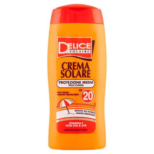 Delice Solaire Protezione Media Pelle Chiara FP 20 250 ml (25525061)