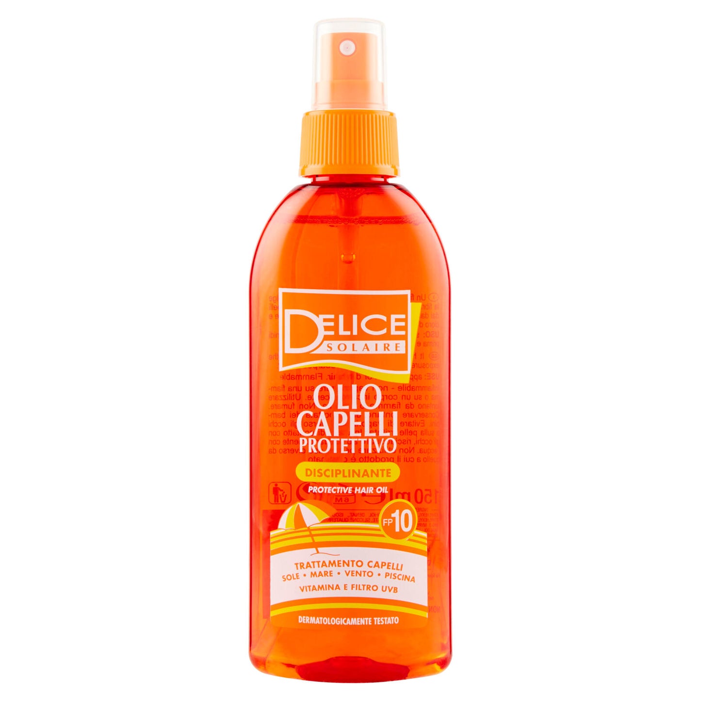 Delice Solaire Olio Capelli Protettivo Disciplinante FP10 150 ml (25525053)
