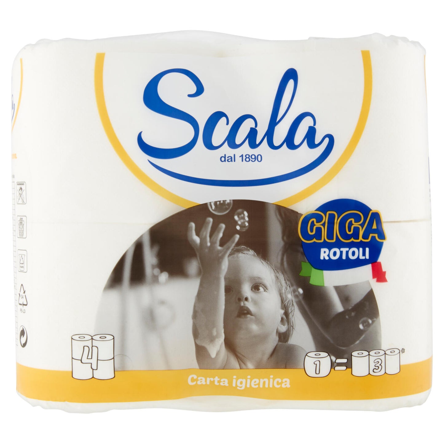 Scala Carta igienica Giga Rotoli 4 pz (25590792)