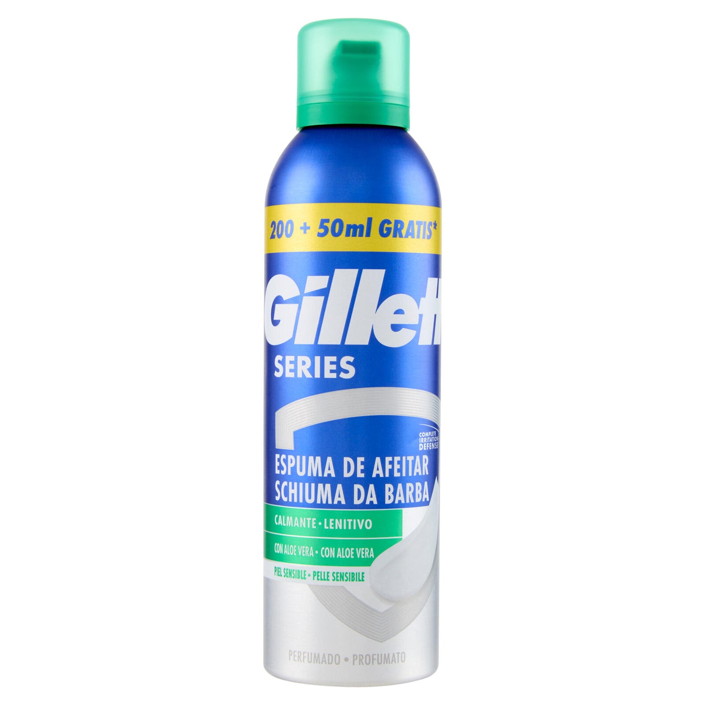 Gillette Series Schiuma da Barba Lenitivo 200 + 50 ml Gratis* (25530578)