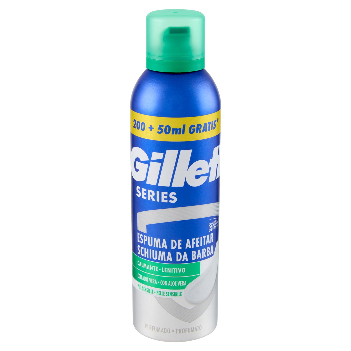 Gillette Series Schiuma da Barba Lenitivo 200 + 50 ml Gratis* (25530579)