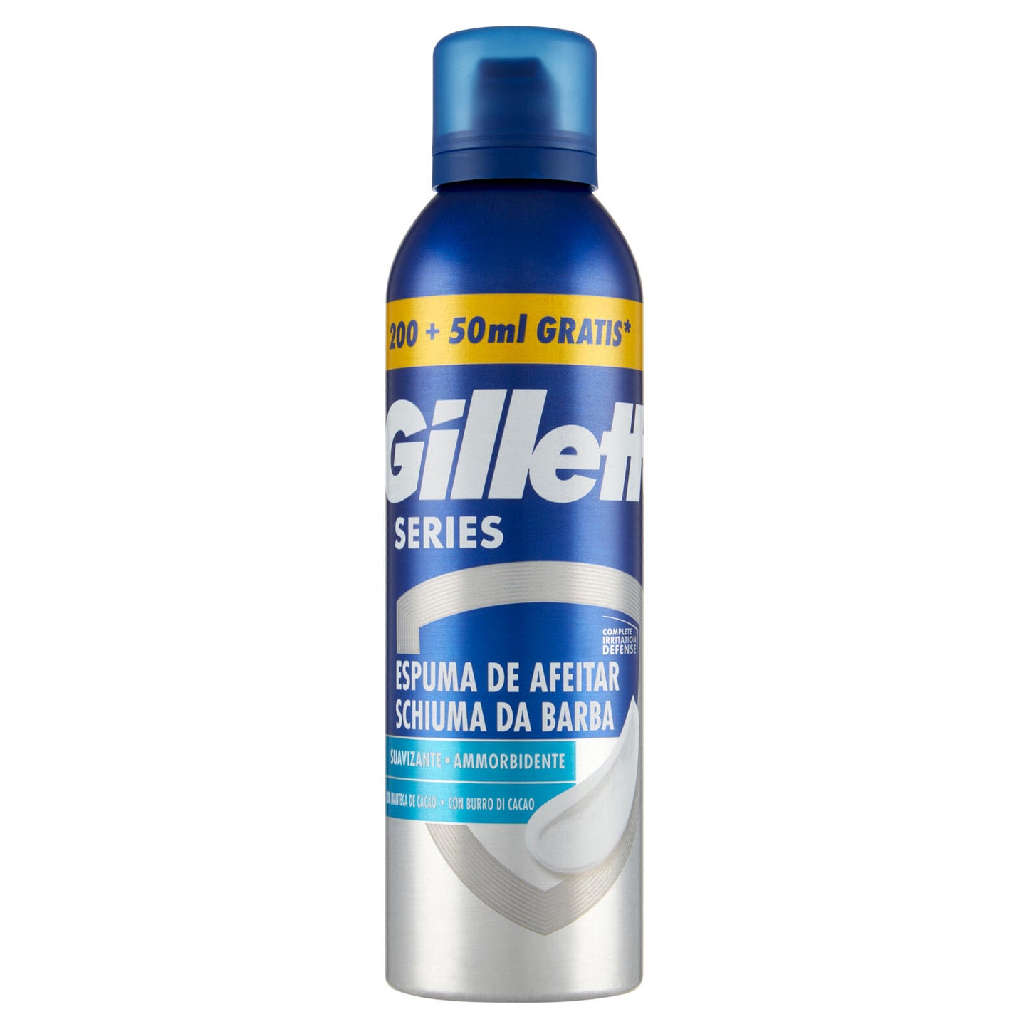 Gillette Series Schiuma da Barba Ammorbidente, 200 + 50ml Gratis (25530576)
