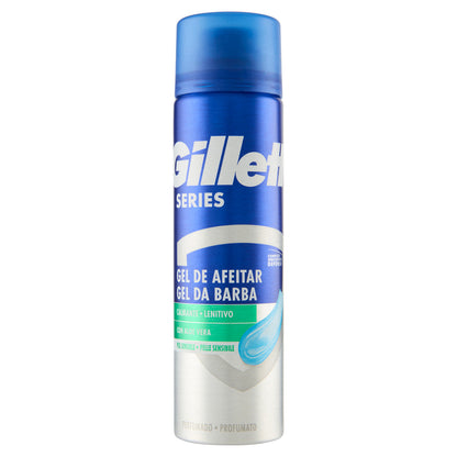 Gillette Series Gel da Barba Lenitivo, 200ml (25530570)
