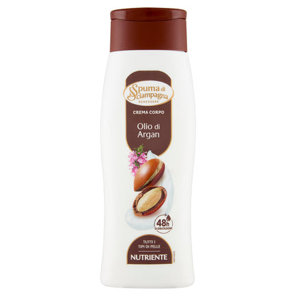 Spuma di Sciampagna Benessere Crema Corpo Olio di Argan Nutriente 250 ml (25607867)