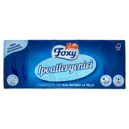 Foxy Ipoallergenici Fazzoletti 10 pz (25529806)