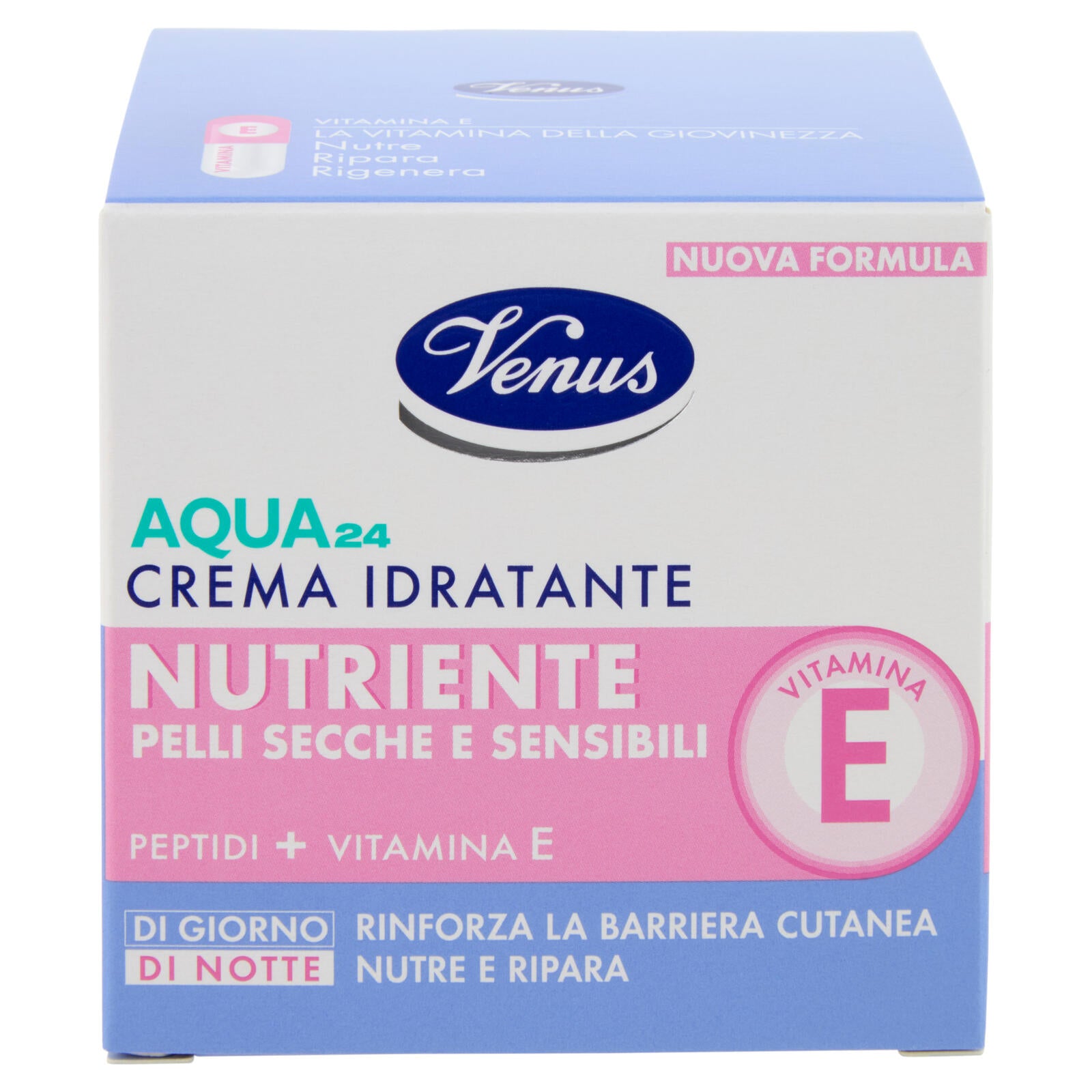 Venus Aqua 24 Crema Idratante Nutriente Pelli Secche e Sensibili 50 mL (25613373)