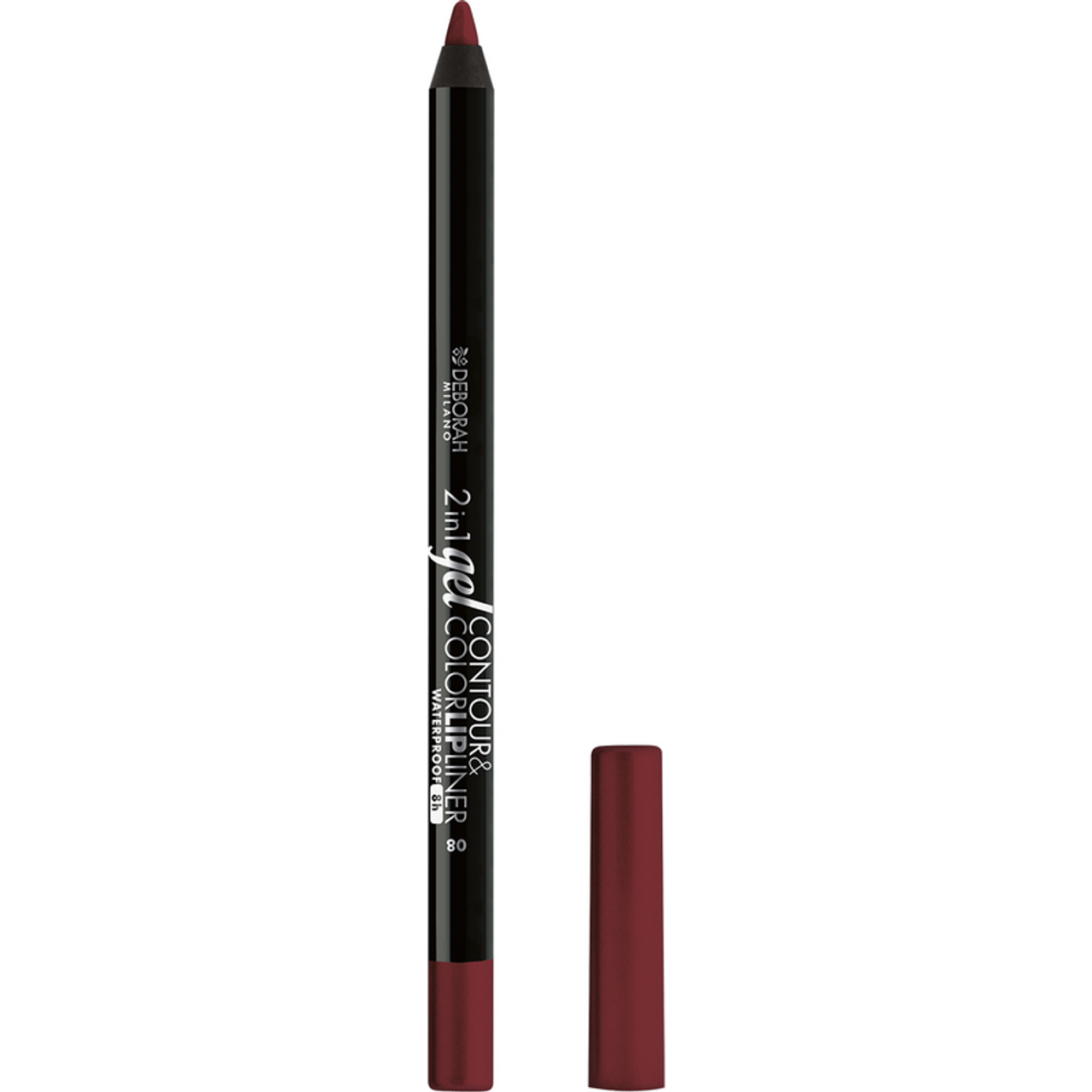 Deborah Milano - Matita Labbra 2in1 Gel Contour&Color Waterproof N.08 Deep Cherry
 (25524933)