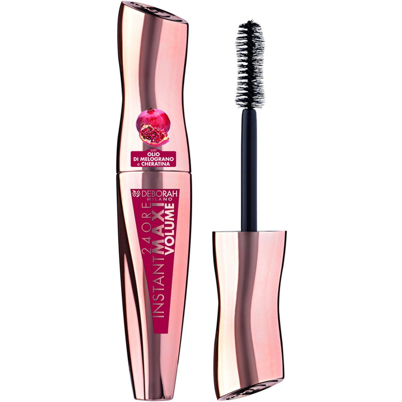 Deborah Milano - Mascara 24H Instant Maxi Volume - Olio Melograno & Cheratina
 (25524890)