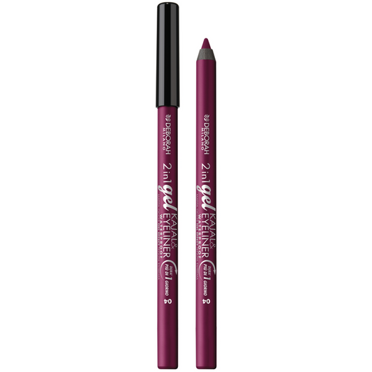 Deborah Milano - Matita Occhi Gel 2in1 N.04 Aubergine
 (25524956)