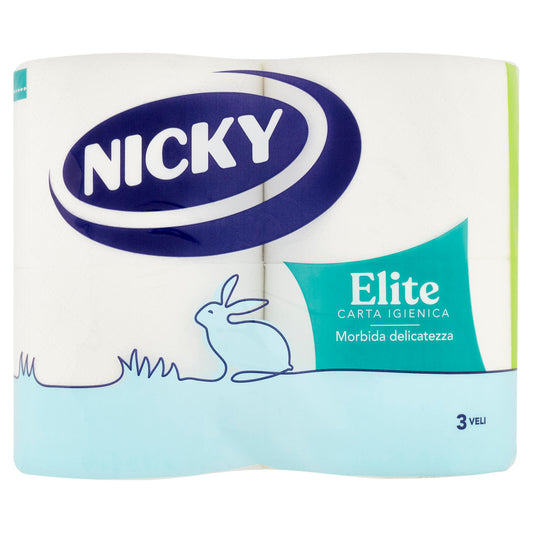 Nicky Elite Carta Igienica 4 pz (25563055)