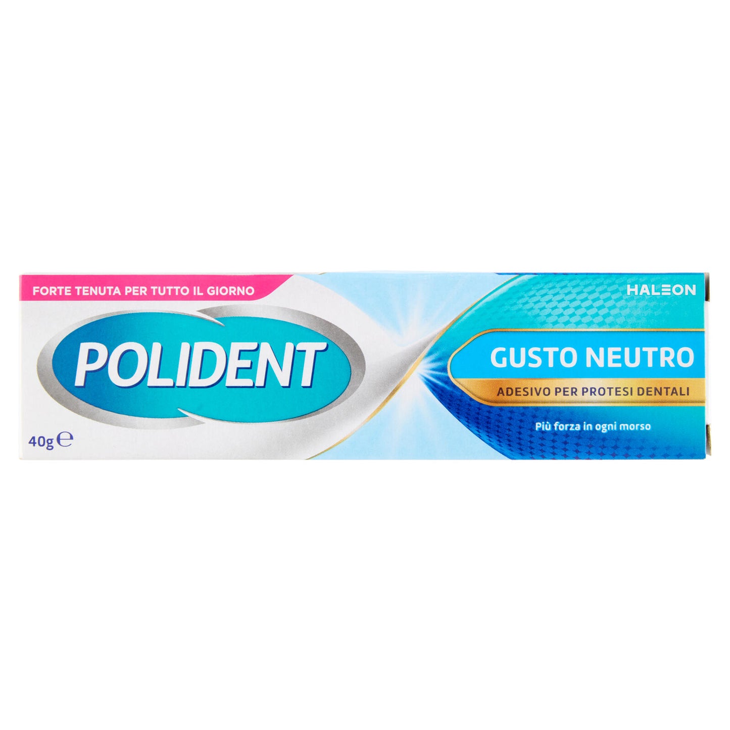 Polident gusto neutro adesivo protesi dentiera con tenuta giornaliera senza aromi artificiali 40 gr (25579981)
