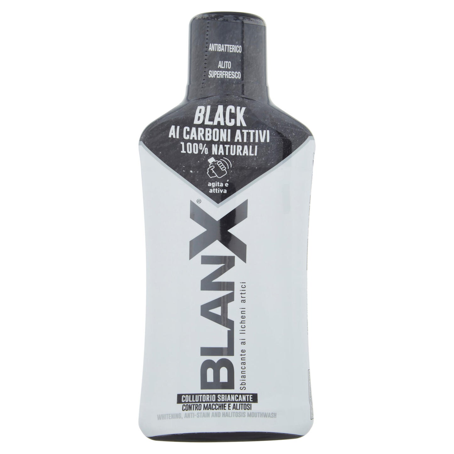 Blanx Black ai Carboni Attivi 100% Naturali Collutorio Sbiancante 500 ml (25520774)