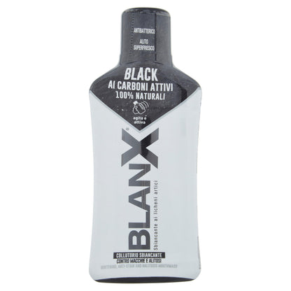 Blanx Black ai Carboni Attivi 100% Naturali Collutorio Sbiancante 500 ml (25520774)