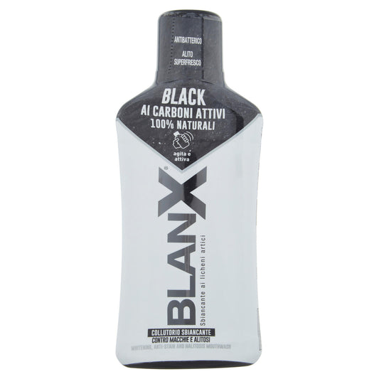 Blanx Black ai Carboni Attivi 100% Naturali Collutorio Sbiancante 500 ml (25520774)