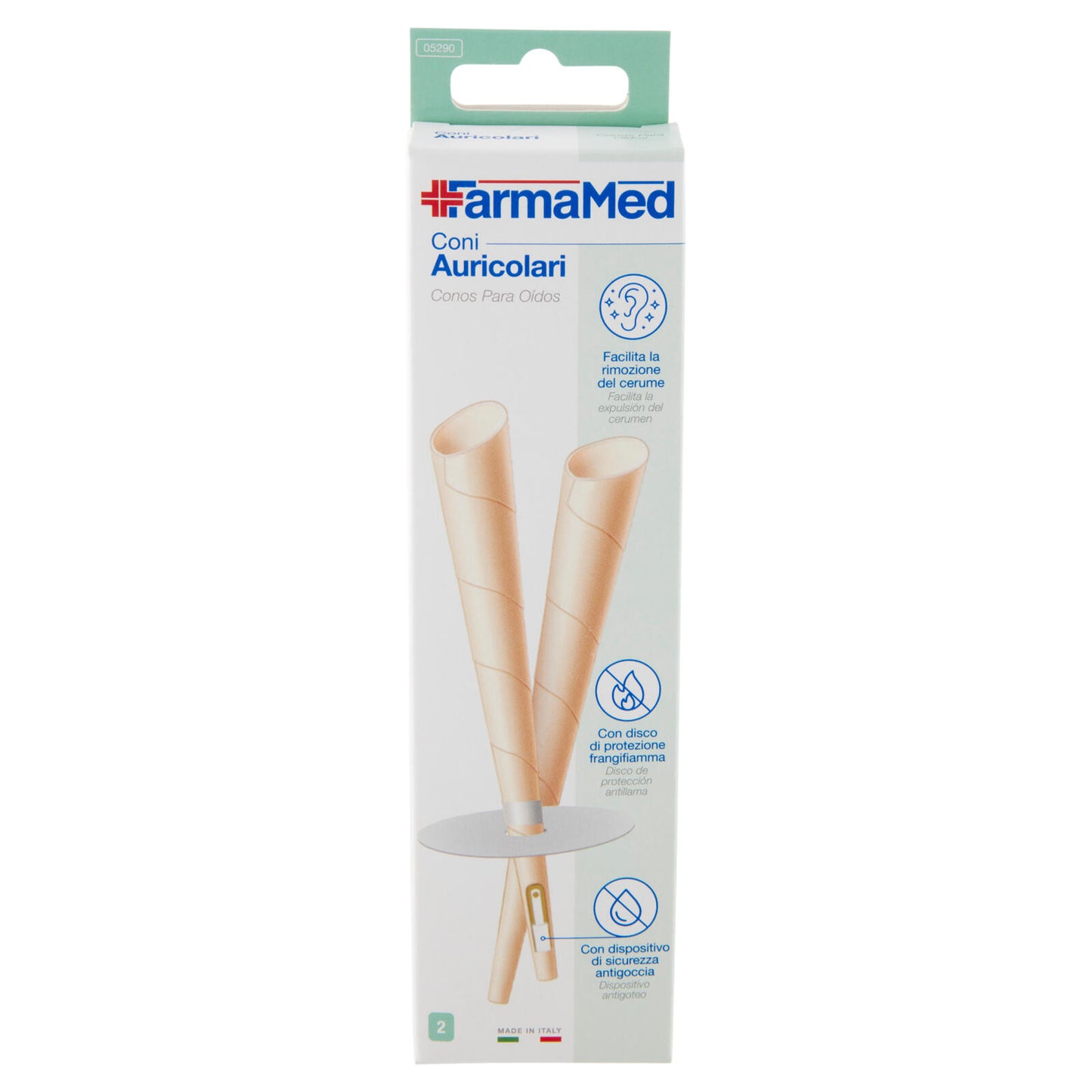 FarmaMed Coni Auricolari 2 pz (25528553)