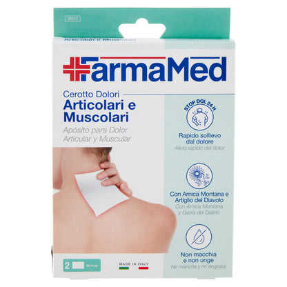 FarmaMed Cerotto Dolori Articolari e Muscolari 2 pz (25528501)