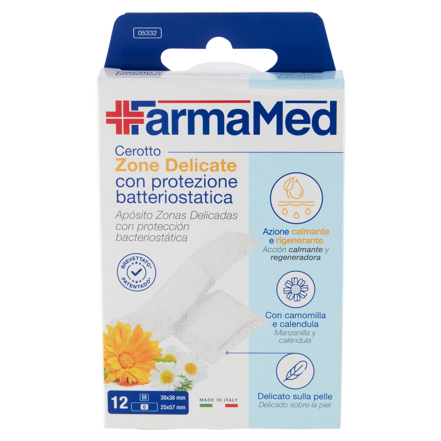 FarmaMed Zone Delicate con protezione batteriostatica 12 pz (25528642)