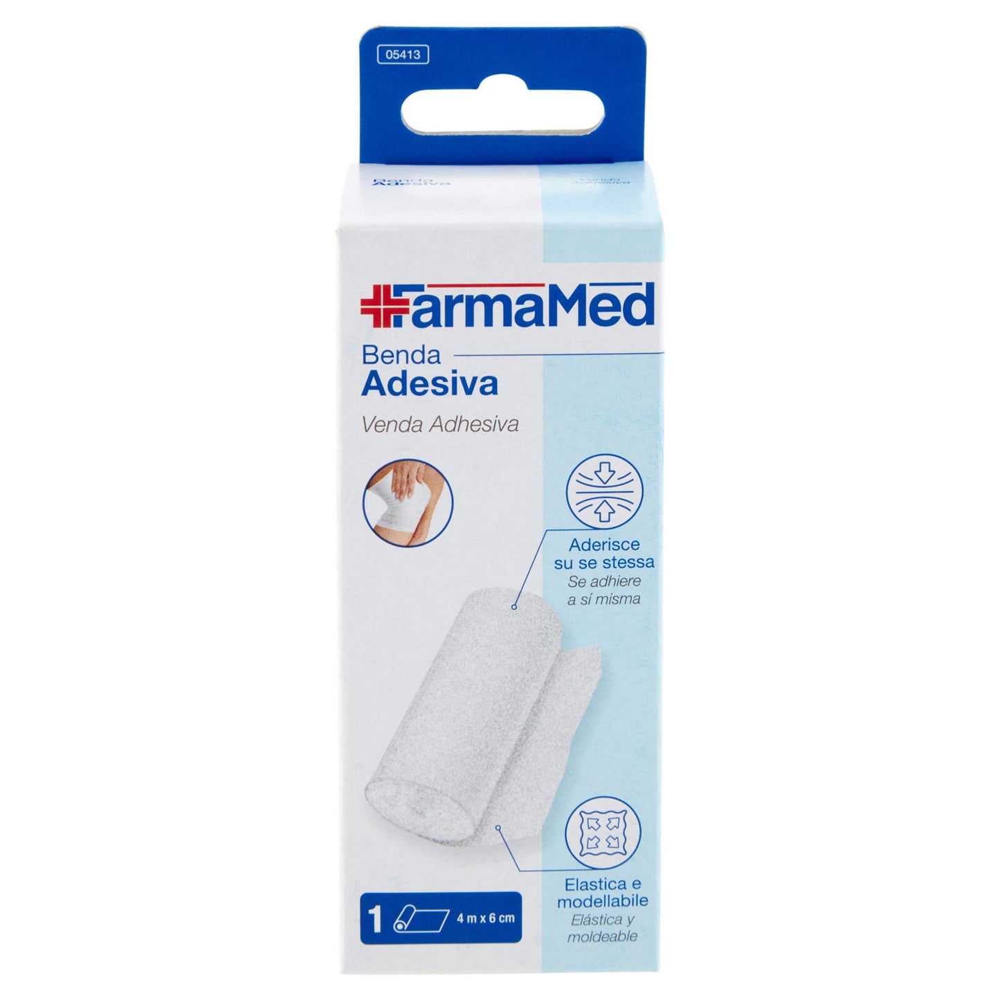 FarmaMed Benda Adesiva 4 m x 6 cm 1 pz (25528455)