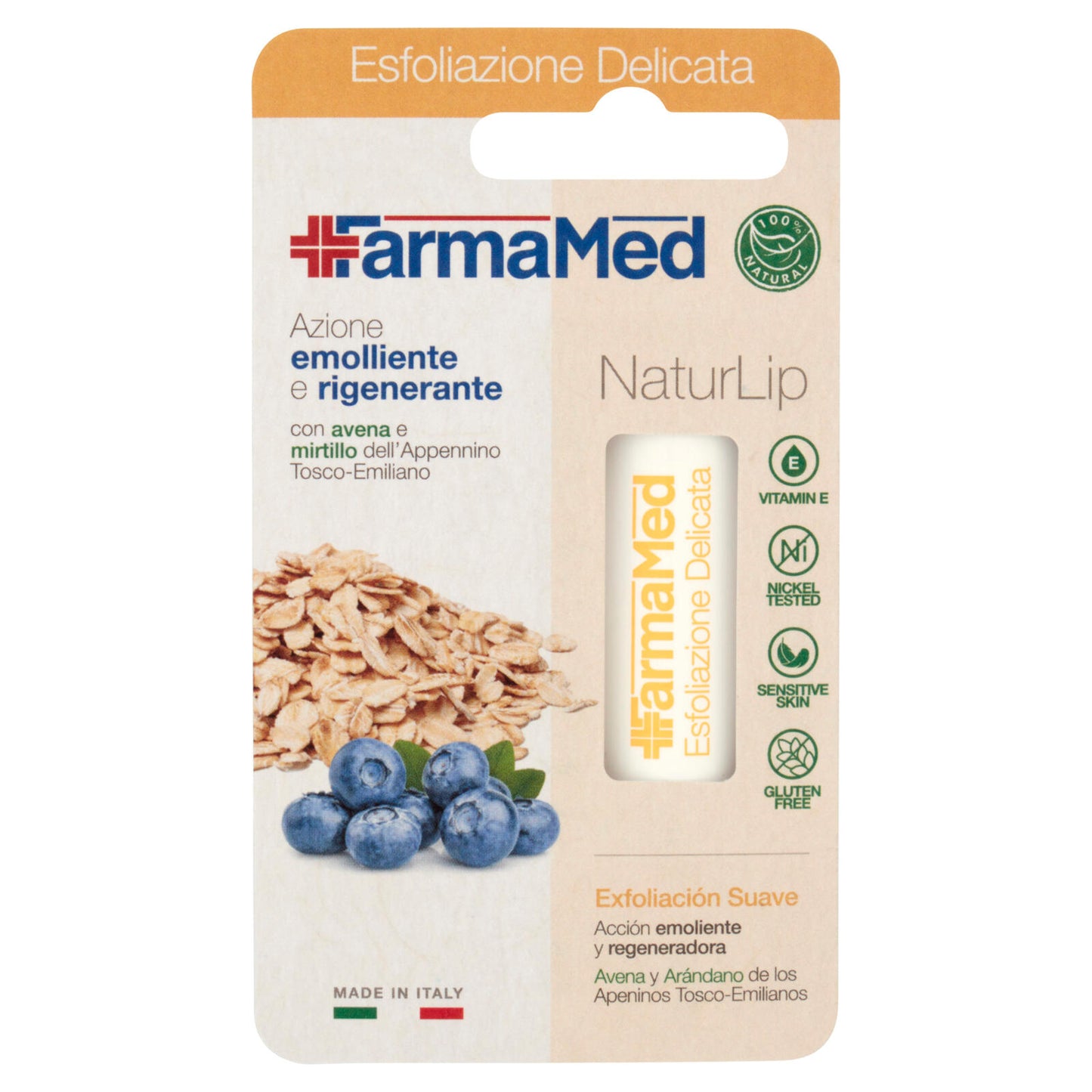 FarmaMed Esfoliazione Delicata NaturLip 5,5 ml (25528572)