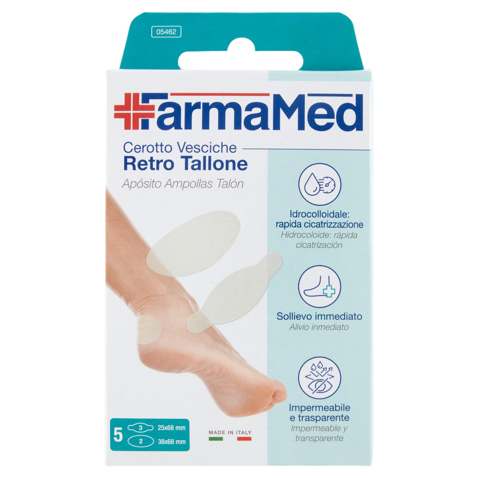 FarmaMed Cerotto Vesciche Retro Tallone 5 pz (25528536)