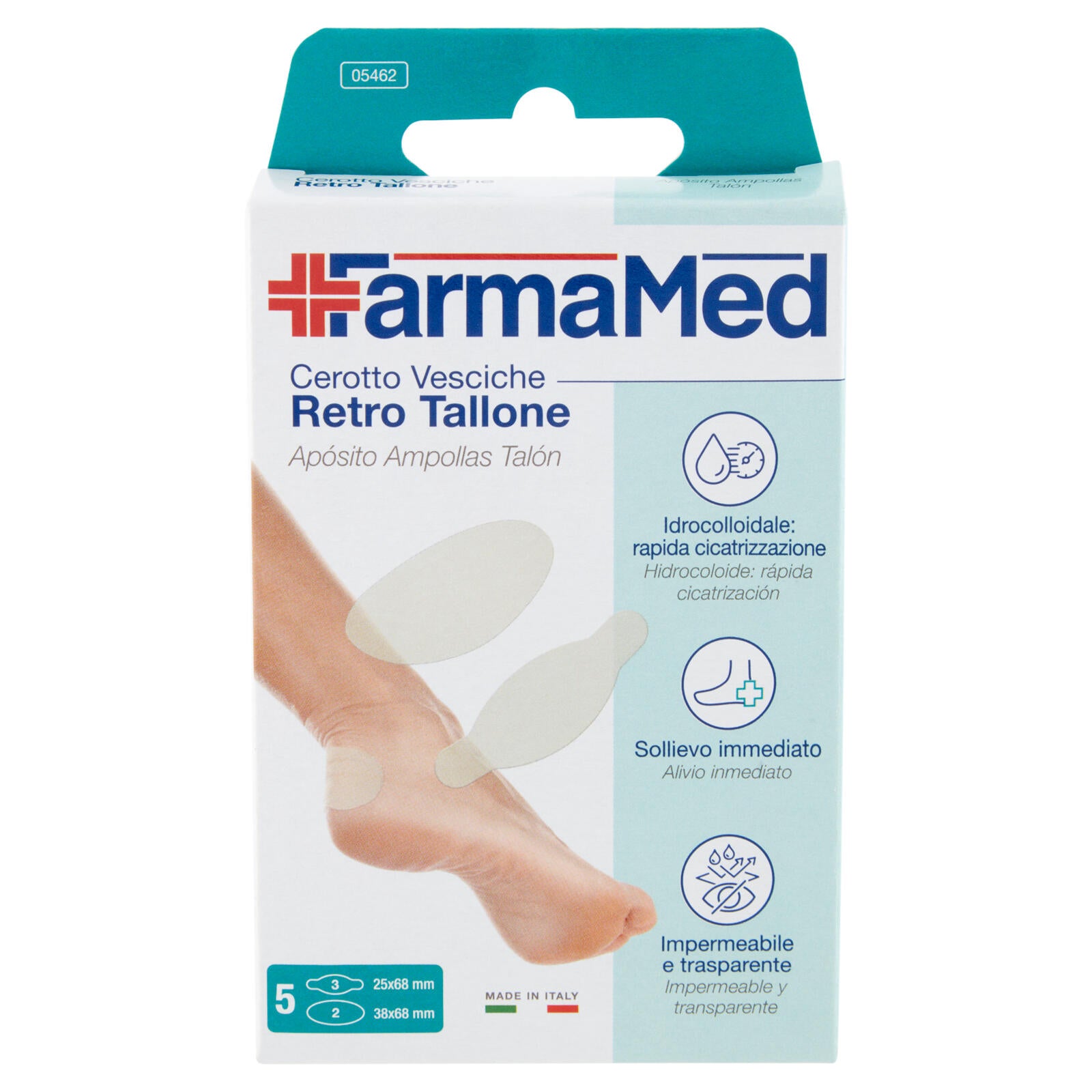 FarmaMed Cerotto Vesciche Retro Tallone 5 pz (25528537)