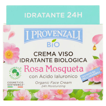 I Provenzali Bio Crema Viso Idratante Biologica Rosa Mosqueta 50 ml (25531118)