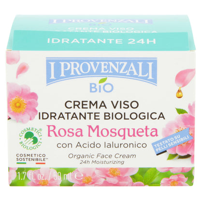 I Provenzali Bio Crema Viso Idratante Biologica Rosa Mosqueta 50 ml (25531119)