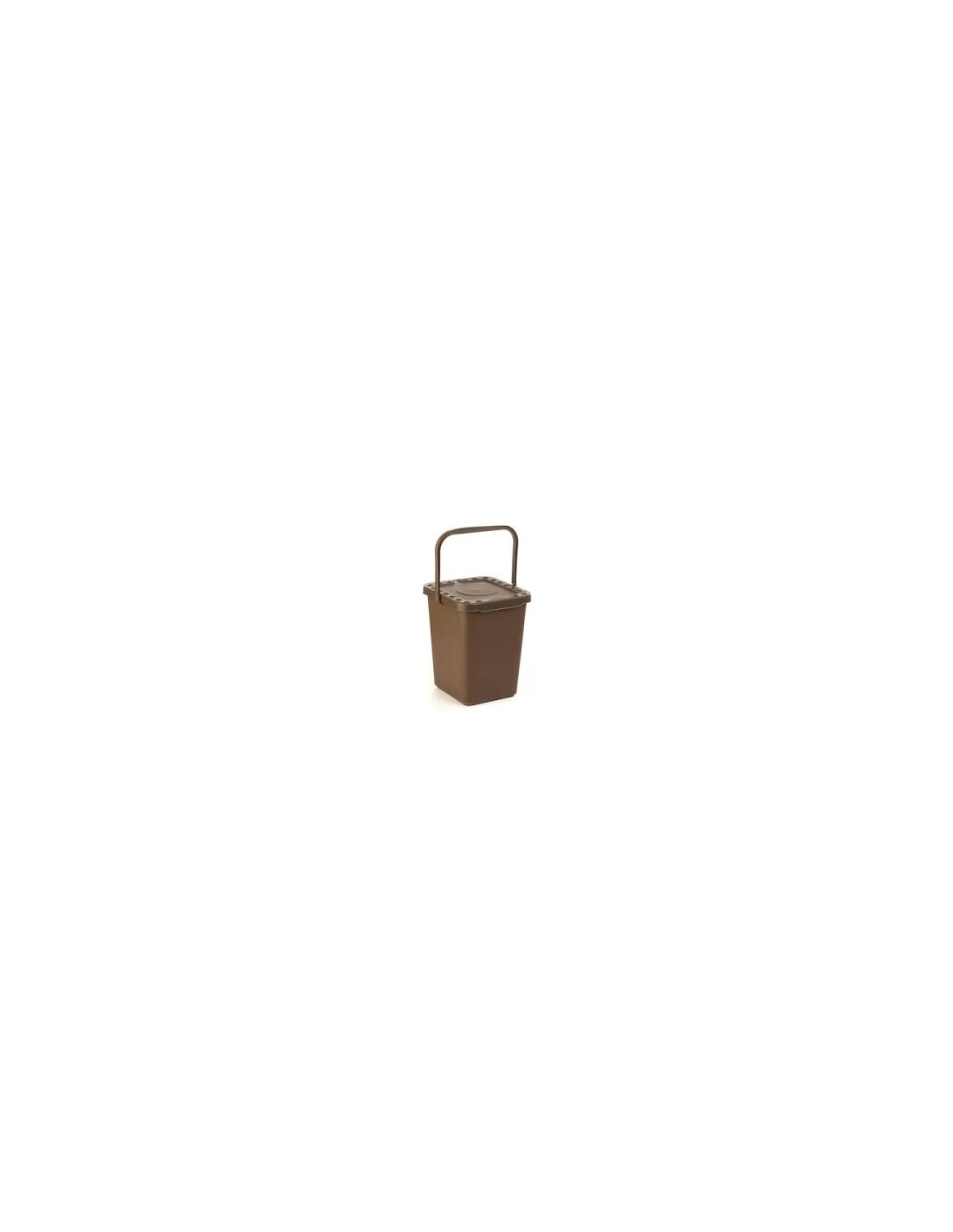 Ecoplast - Ecoplus Pattumiera 10 Lt Marrone - Plastica
 (25525844)