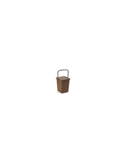 Ecoplast - Ecoplus Pattumiera 10 Lt Marrone - Plastica
 (25525844)