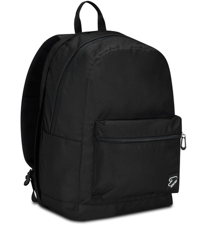 SEVEN Zaino Scuola Reversibile New The Double, Shadow Up, Blu Verde, Zaino Mono Scomparto Con Auricolari Earphones Wireless Led, Tasca PC, Tasca Borraccia e Markers, Zaino Medie Superiori Ragazzo (25615397)