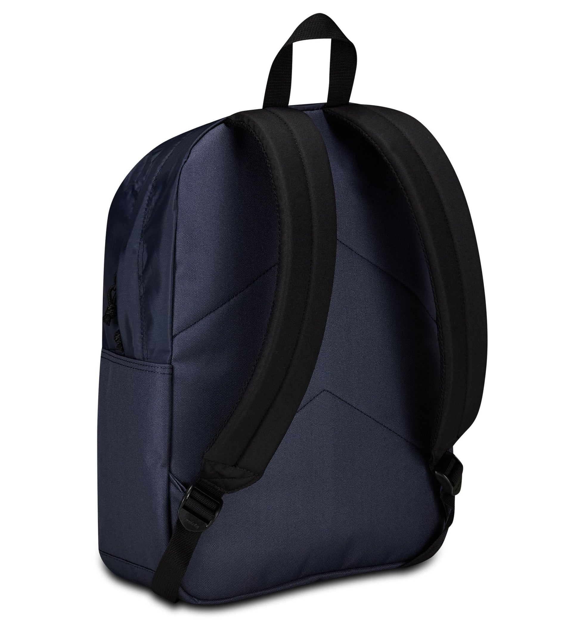 Invicta Zaino Scuola Carlson Plain, Blu, Zaino Mono Scomparto Con Tasca Porta PC o Tablet e Tasca Porta Borraccia, Zaino Superiori, Università e Viaggio, Unisex (25615168)
