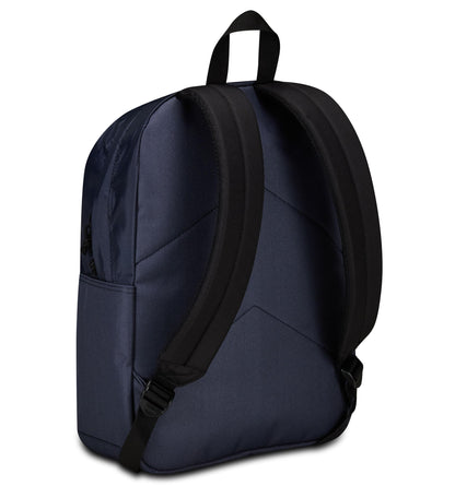 Invicta Zaino Scuola Carlson Plain, Blu, Zaino Mono Scomparto Con Tasca Porta PC o Tablet e Tasca Porta Borraccia, Zaino Superiori, Università e Viaggio, Unisex (25615168)