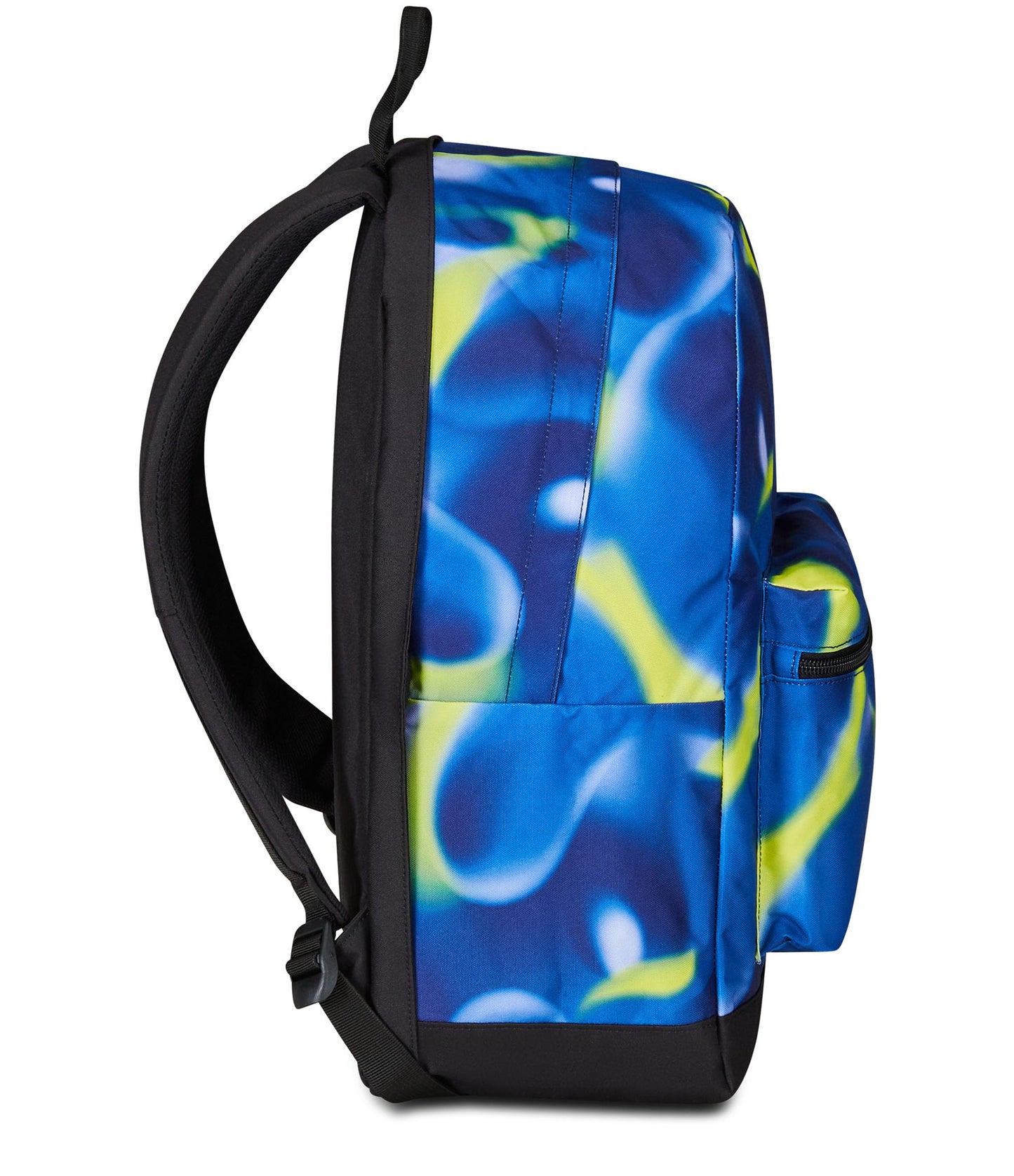 SEVEN Zaino Scuola Reversibile New The Double, Shadow Up, Blu Verde, Zaino Mono Scomparto Con Auricolari Earphones Wireless Led, Tasca PC, Tasca Borraccia e Markers, Zaino Medie Superiori Ragazzo (25615393)