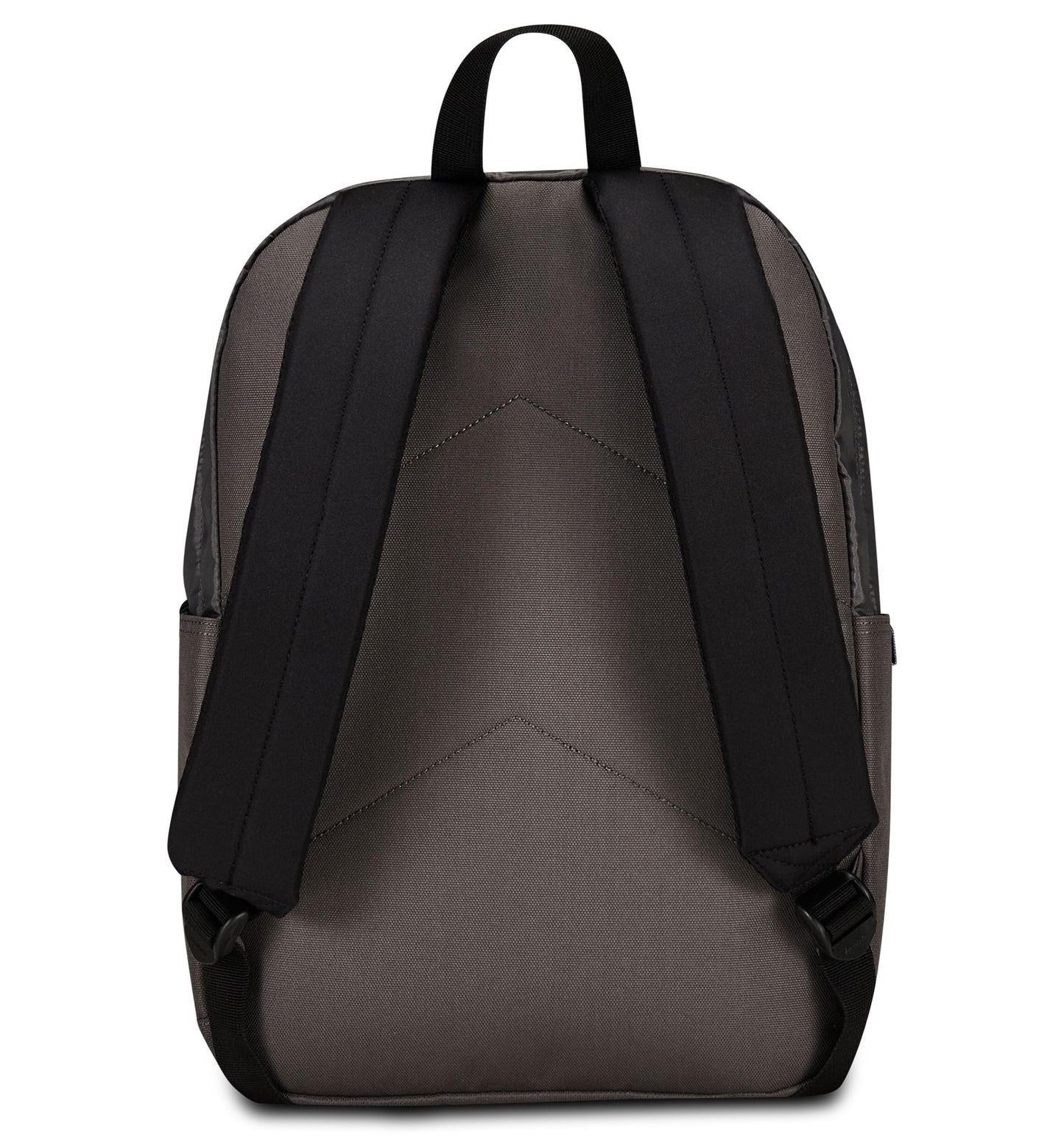 Invicta Zaino Scuola Carlson Plain, Grigio, Zaino Mono Scomparto Con Tasca Porta PC o Tablet e Tasca Porta Borraccia, Zaino Superiori, Università e Viaggio, Unisex (25615160)