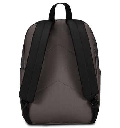 Invicta Zaino Scuola Carlson Plain, Grigio, Zaino Mono Scomparto Con Tasca Porta PC o Tablet e Tasca Porta Borraccia, Zaino Superiori, Università e Viaggio, Unisex (25615160)
