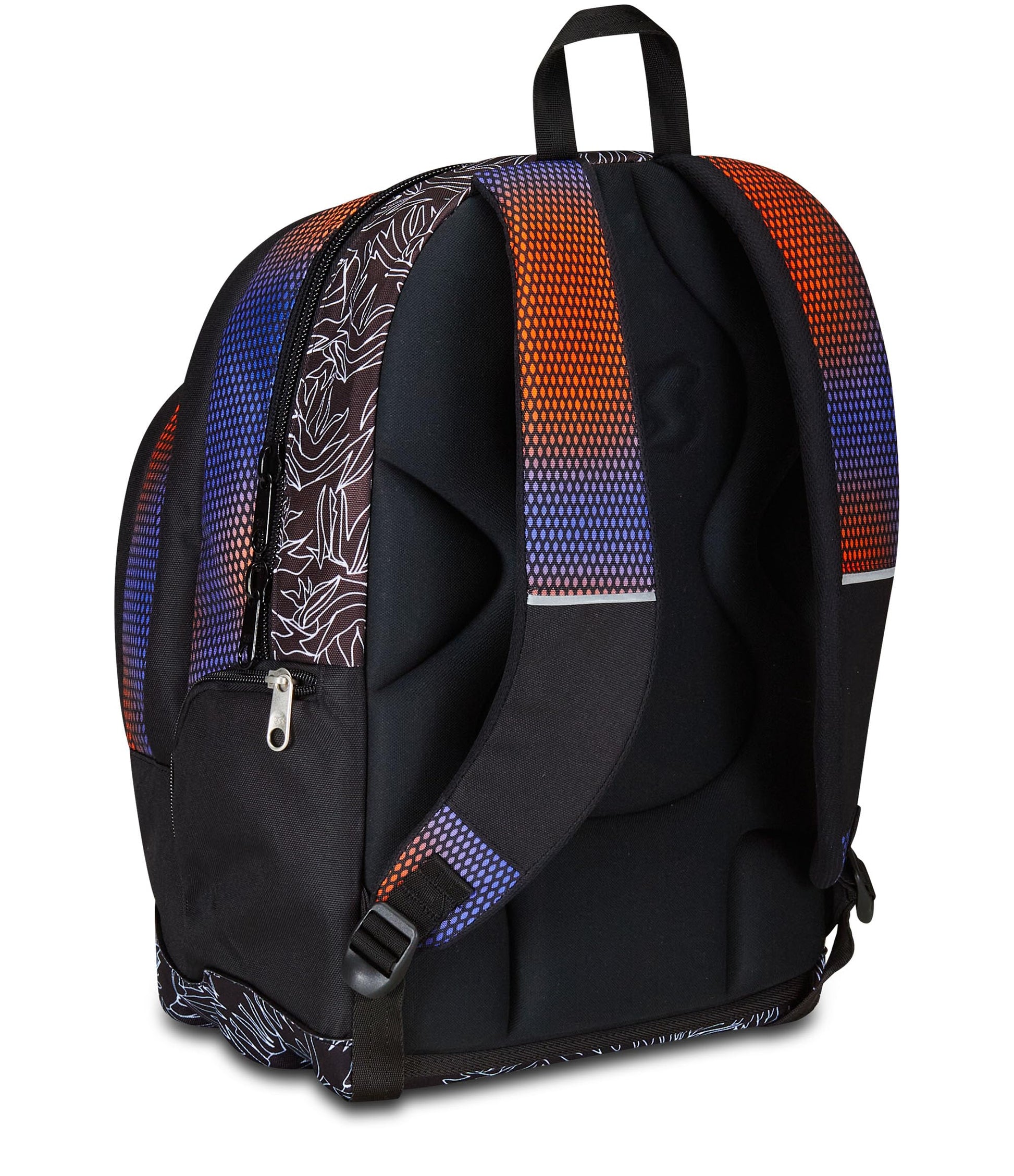 SEVEN Zaino Scuola Dual, Blu e Arancione, Shadefull Boy, Zaino Doppio Scomparto Con Tasca Porta PC o Tablet, Tasca Porta Borraccia e Organizer, Zaino Scuole Medie e Superiori, Bambino Ragazzo (25615323)
