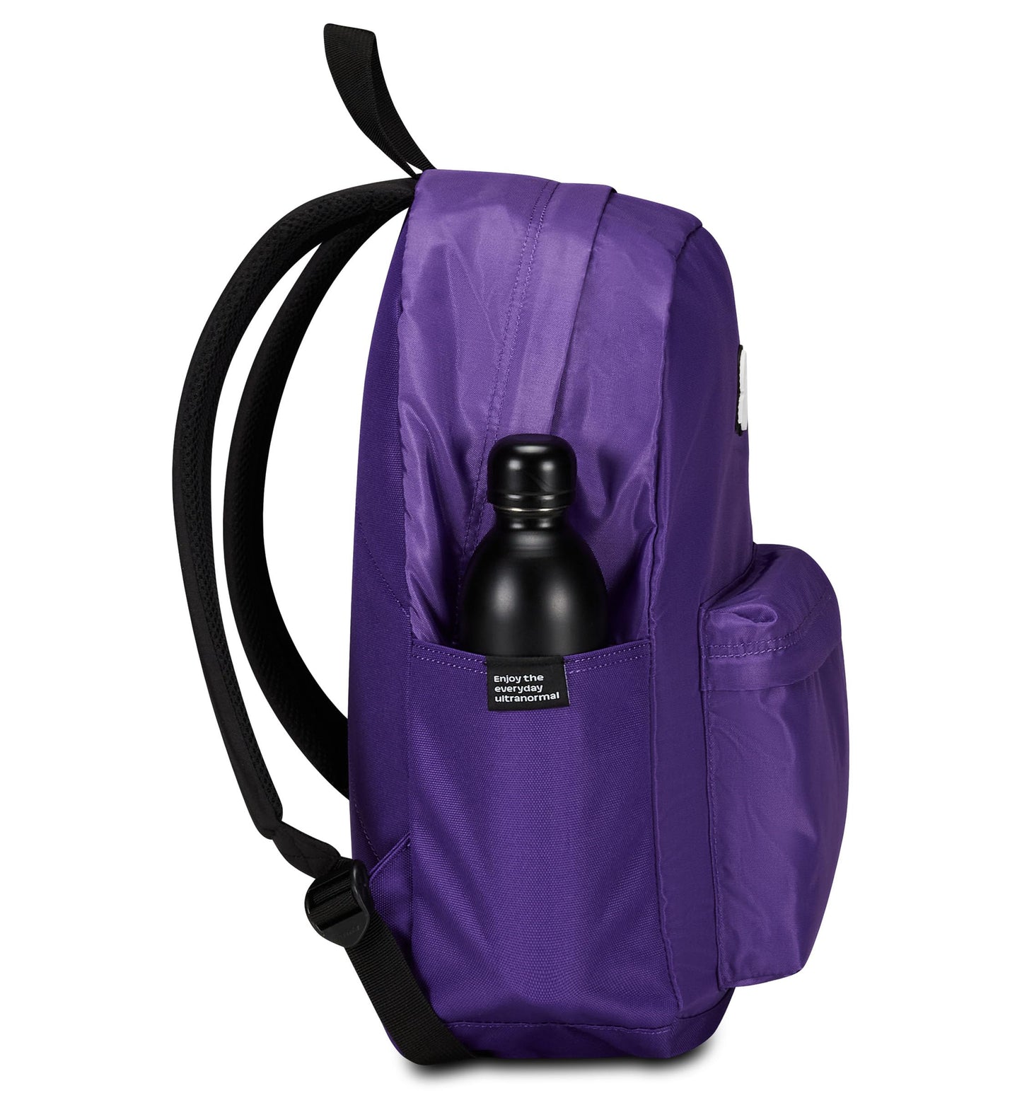 Invicta Zaino Scuola Carlson Plain, Viola, Zaino Mono Scomparto Con Tasca Porta PC o Tablet e Tasca Porta Borraccia, Zaino Superiori, Università e Viaggio, Ragazza Donna (25615155)
