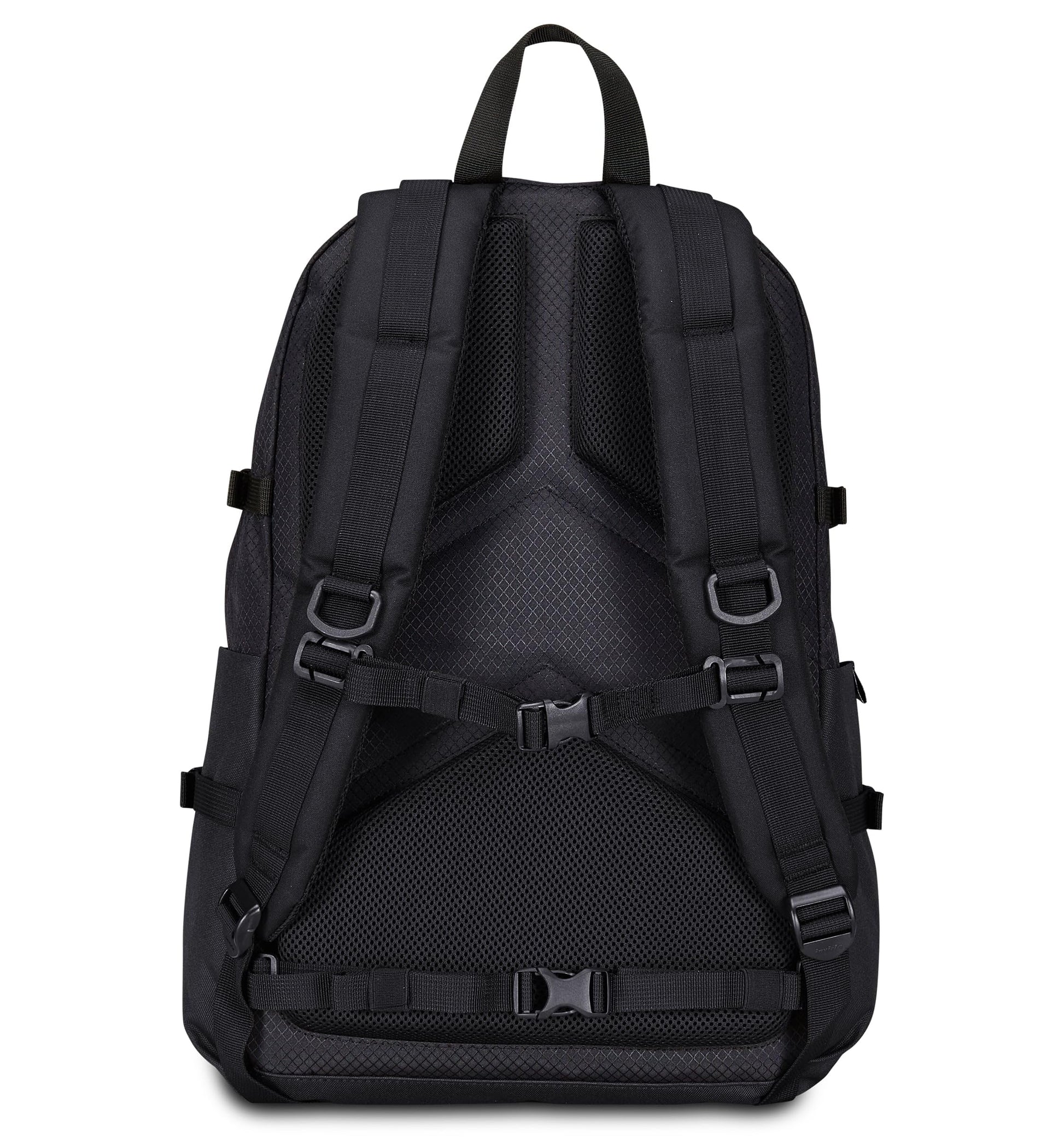 Invicta Zaino Ufficio Invict-Act Plus Fibra Ottica, Nero, Doppio Scomparto Con Tasca PC, Tasca Borraccia, Tasca Con Organizer, Cinghia Vita, Nastri Torace e Regolazione Volume, Zaino Viaggio (25615196)