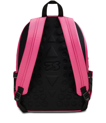SEVEN Zaino Scuola Freethink, Fucsia, Unisex, Zaino Doppio Scomparto Con Supporto USB, Tasca Porta PC o Tablet e Tasca Porta Borraccia, Zaino Medie e Superiori (25601007)