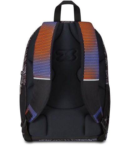 SEVEN Zaino Scuola Dual, Blu e Arancione, Shadefull Boy, Zaino Doppio Scomparto Con Tasca Porta PC o Tablet, Tasca Porta Borraccia e Organizer, Zaino Scuole Medie e Superiori, Bambino Ragazzo (25615322)