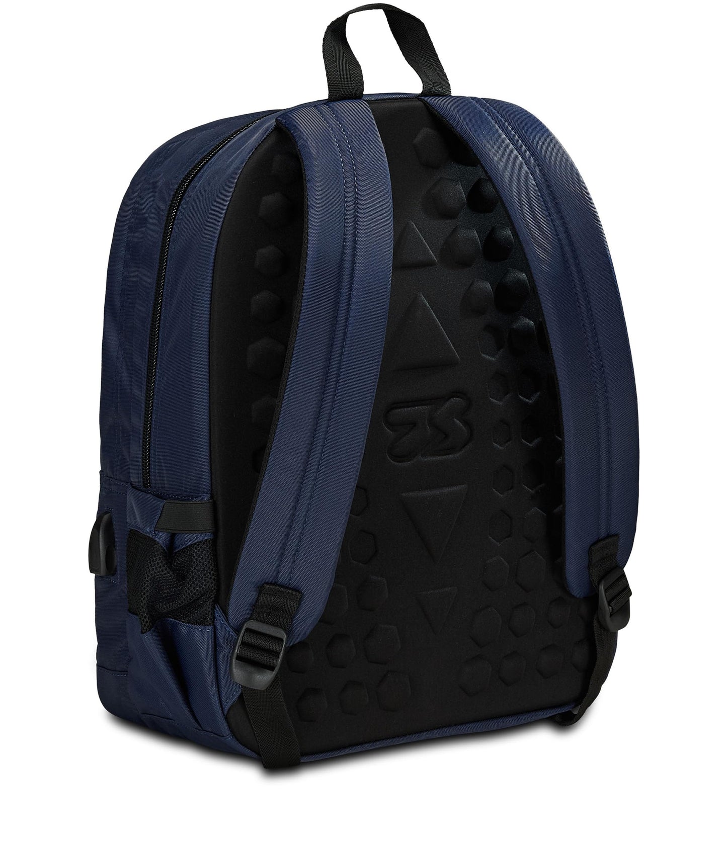 SEVEN Zaino Scuola Freethink, Blu, Unisex, Zaino Doppio Scomparto Con Supporto USB, Tasca Porta PC o Tablet e Tasca Porta Borraccia, Zaino Medie e Superiori (25600975)